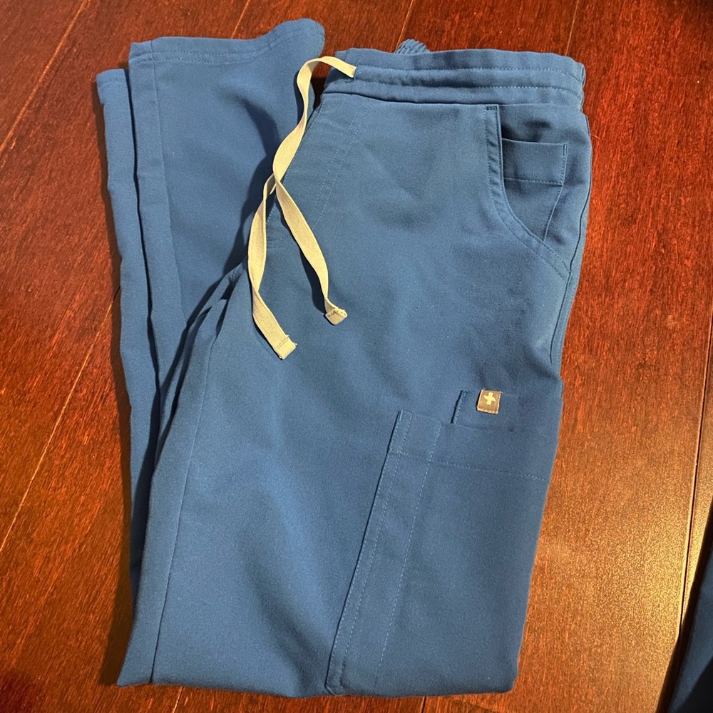 Figs Royal Blue XSP bottoms